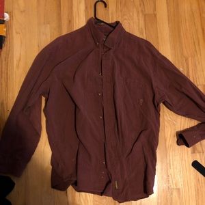 Burgundy Timberland Shirt